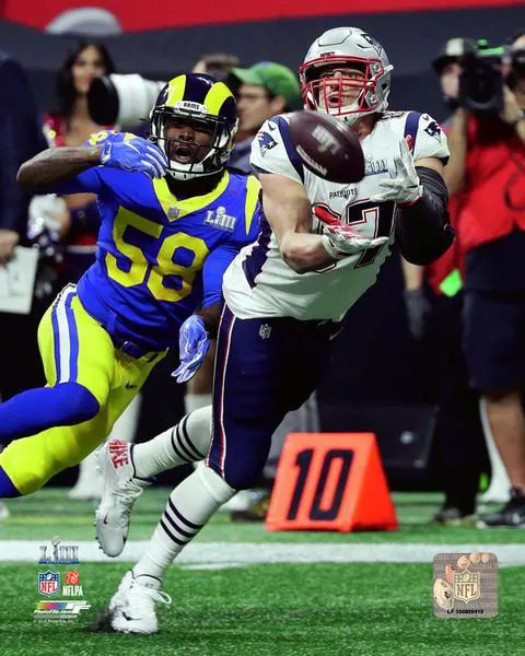 2019 NFL Super Bowl LIII Champions New England Patriots 8x10 Photos - Multiple Players and Poses