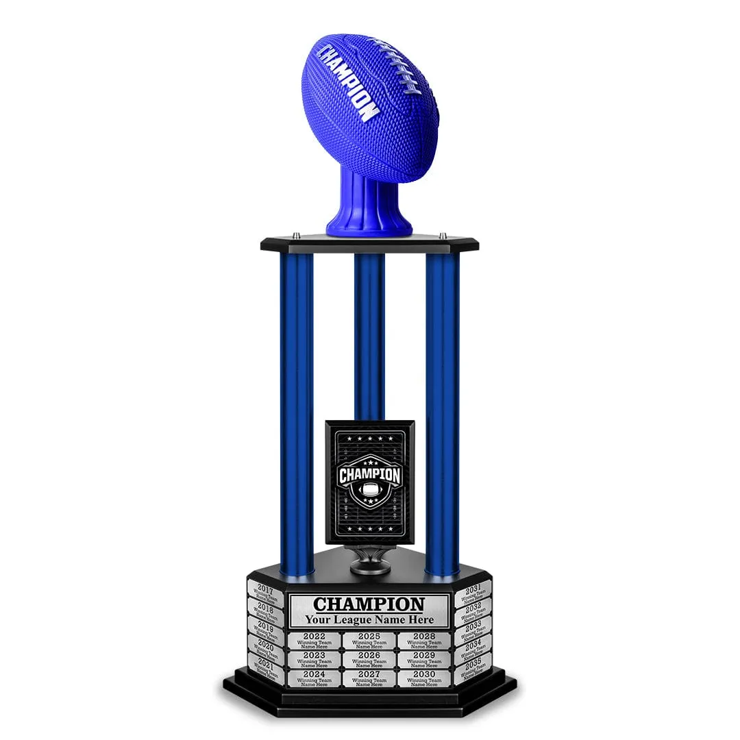 26"-36" Perpetual Champion Football Trophy