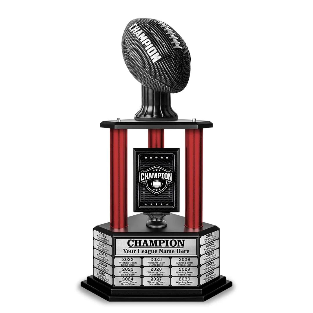 26"-36" Perpetual Champion Football Trophy