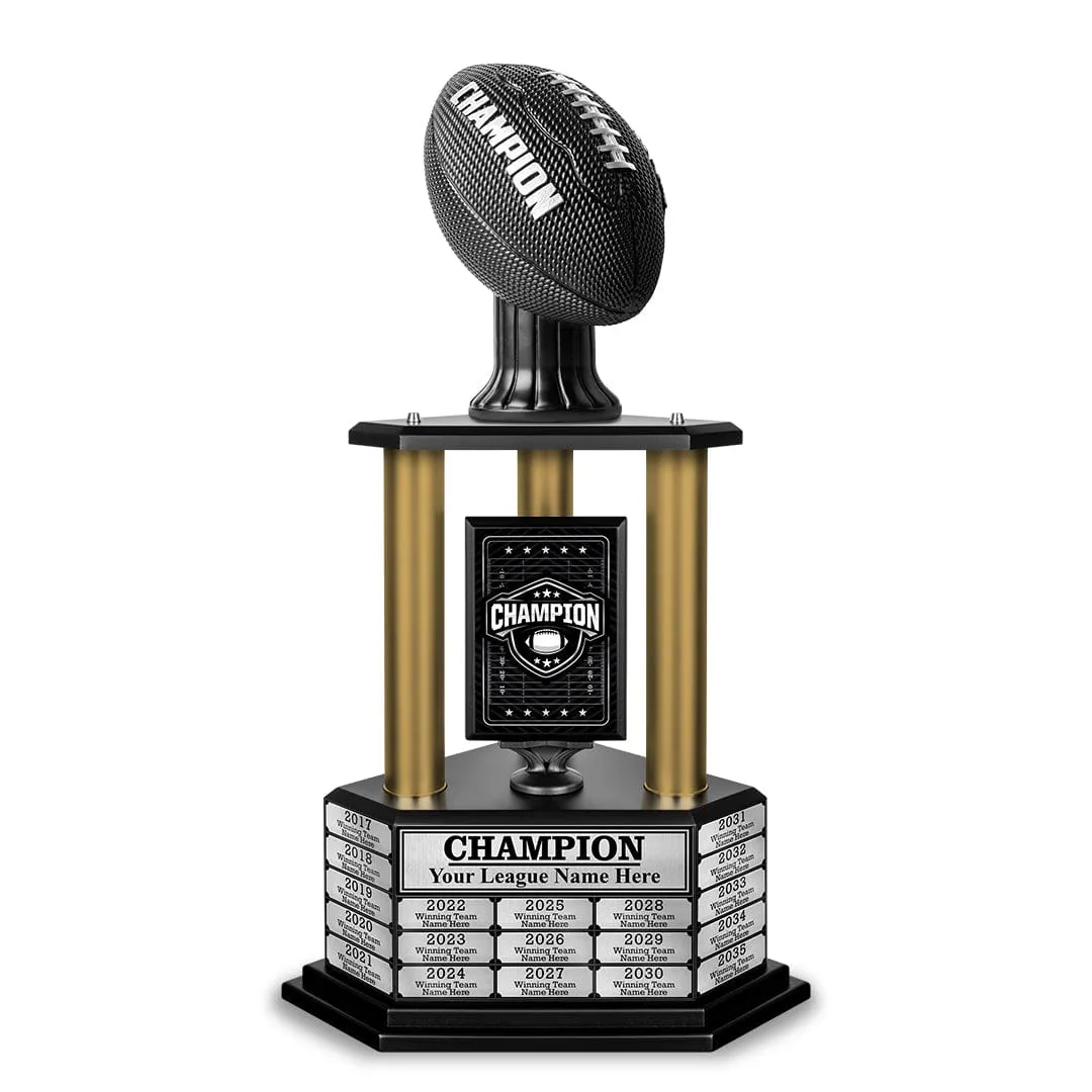 26"-36" Perpetual Champion Football Trophy