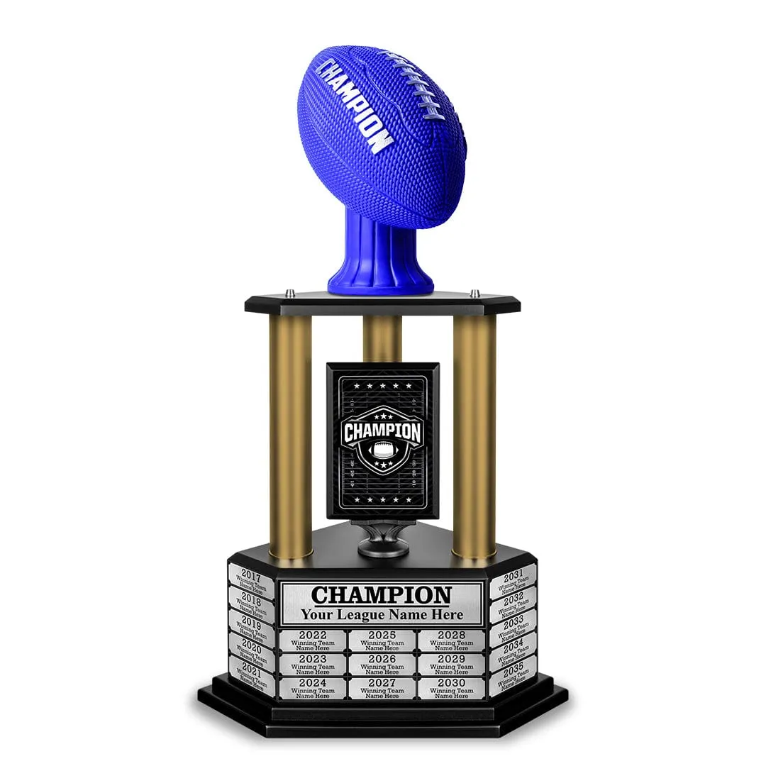 26"-36" Perpetual Champion Football Trophy