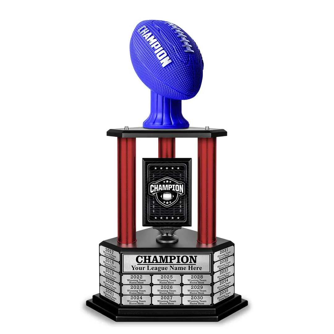 26"-36" Perpetual Champion Football Trophy