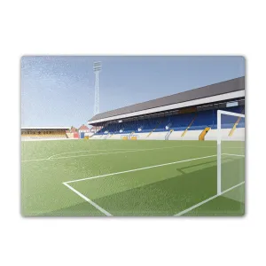 Abbey Stadium Illustrated Chopping Board