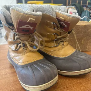 Action - Children's Winter Boots - MSRP $94: Tan-children-4Y