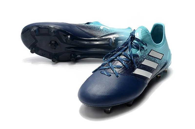 Adidas ACE FG Soccer Cleats Blue White Skyblue