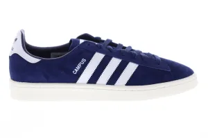 Adidas Campus BZ0086 Mens Blue Suede Casual Low Top Lifestyle Sneakers Shoes