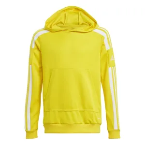 ADIDAS SQUADRA 21 HOODY TEAM YELLOW/WHITE