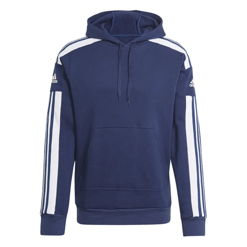 ADIDAS SQUADRA 21 SWEAT HOODY TEAM NAVY BLUE/WHITE