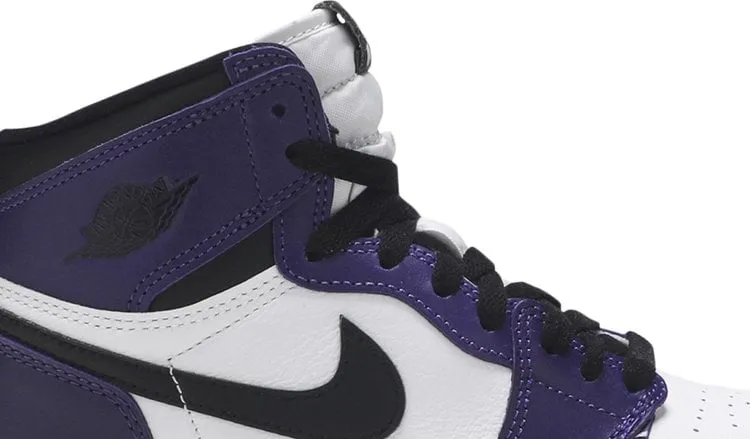 Air Jordan 1 Retro High OG GS Court Purple 2.0, purple