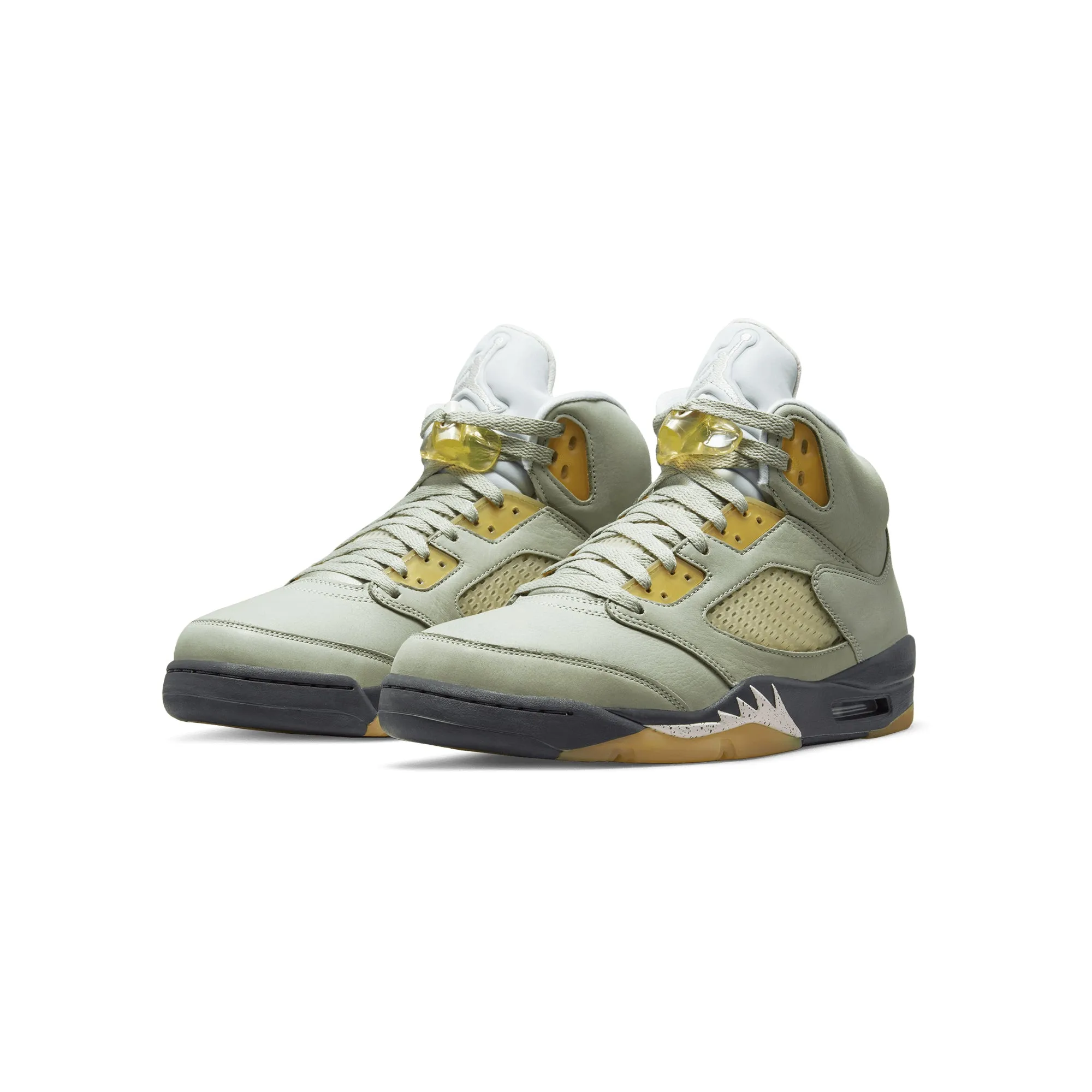 Air Jordan Mens 5 Retro Shoes 'Jade Horizon/Desert Sand'