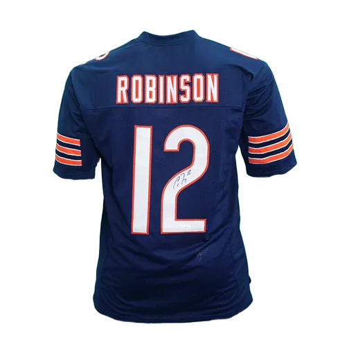 Allen Robinson Autographed Pro Style Football Jersey Blue (Beckett)
