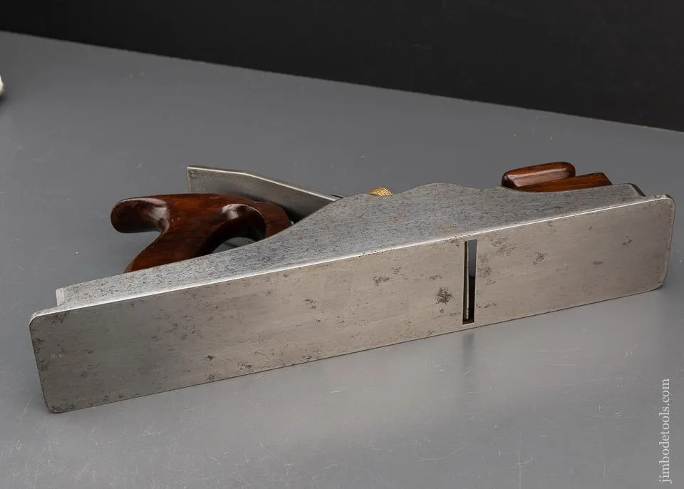 Amazing! 15 1/2 inch NORRIS No. 1 Pre-War Rosewood and Dovetailed Steel Jointer Plane - Excelsior 93474