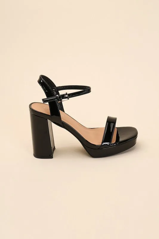 Ankle Strap Heel