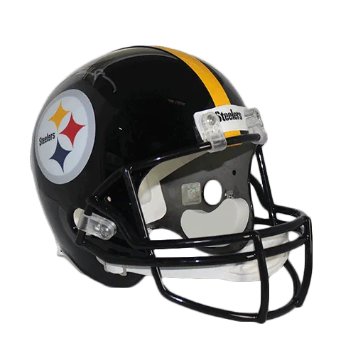 Antonio Brown Pittsburgh Steelers Autographed Football Full Size Replica Helmet Black (JSA)