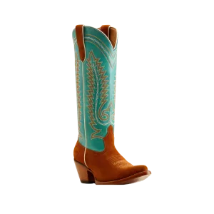 Ariat Women's Ambrose Western Pale Turquoise Boot