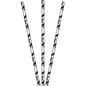 Atlanta Falcons Paper Straws (24/Pkg)