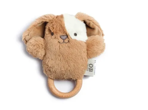 Baby Rattle & Teething Ring Duke Dog