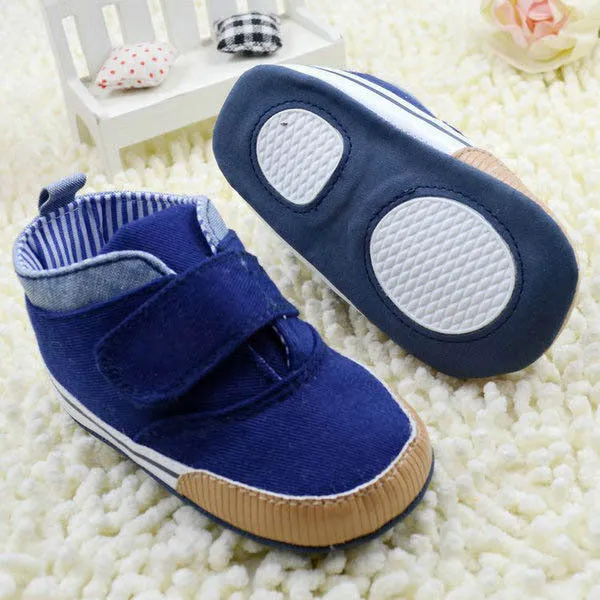 Baby Shoes Branded Newborn Girl Boy Soft Sole Crib Toddler Shoes Canvas Sneaker Prewalker Sports Shoes Casual 0-18 M