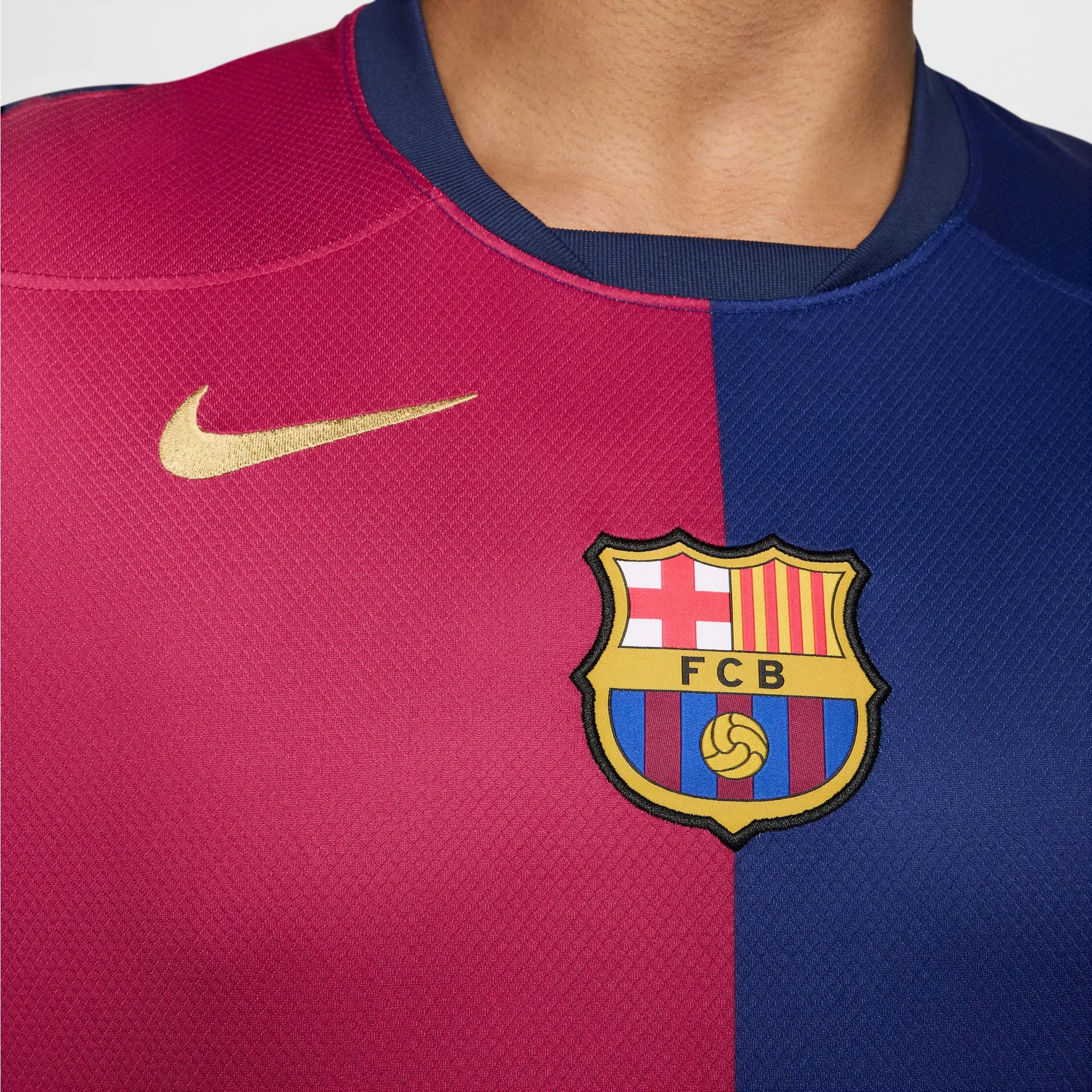 Barcelona 24/25 Home Football Shirt (No Sponsor)