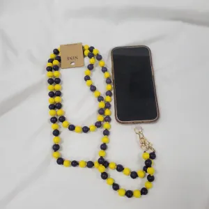 Beaded Cell Phone Necklace