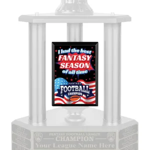 Best Fantasy Season Ever Plaque