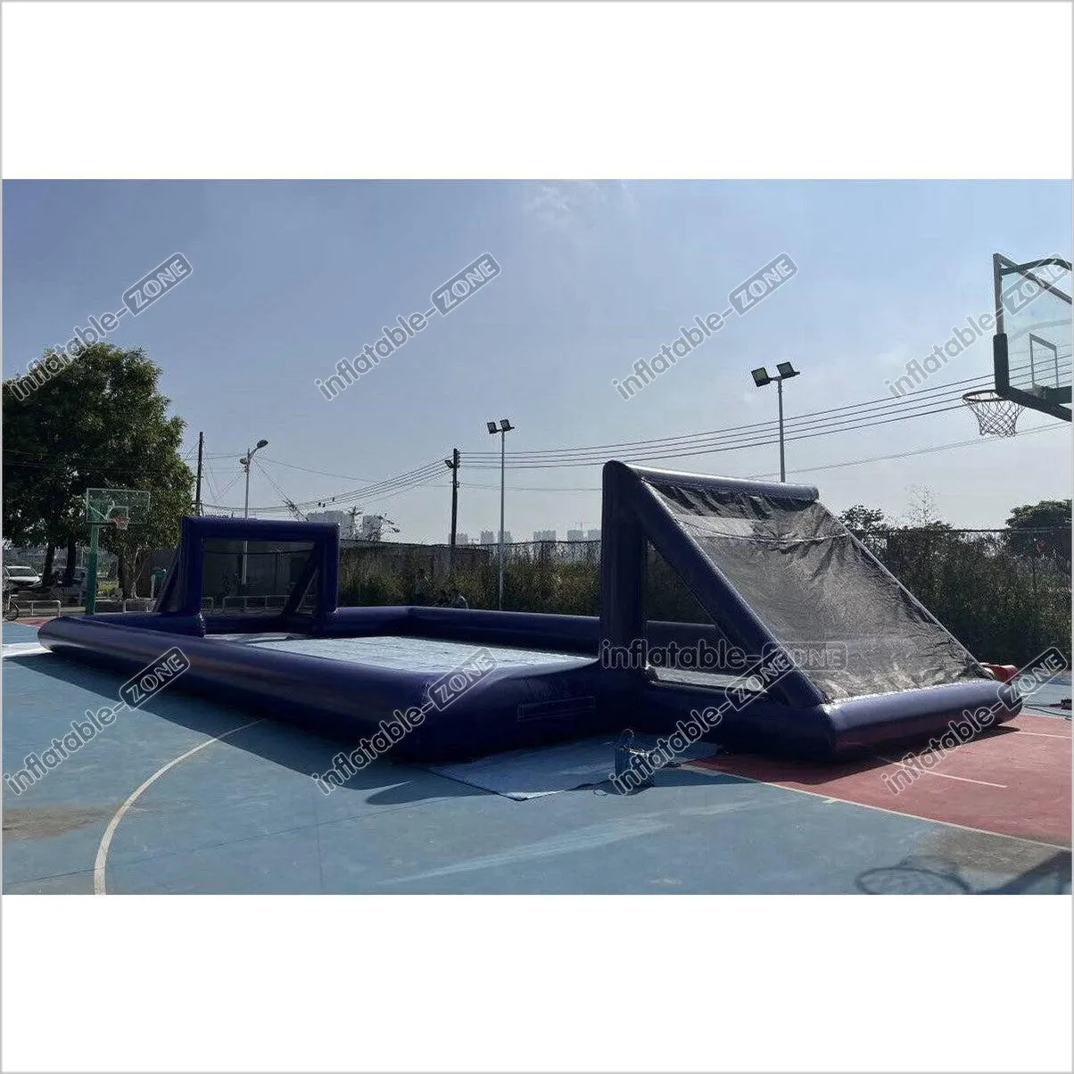 Big Inflatable Soap Football Field Soccer Court Arena Sports Game Inflatable Football Pitch