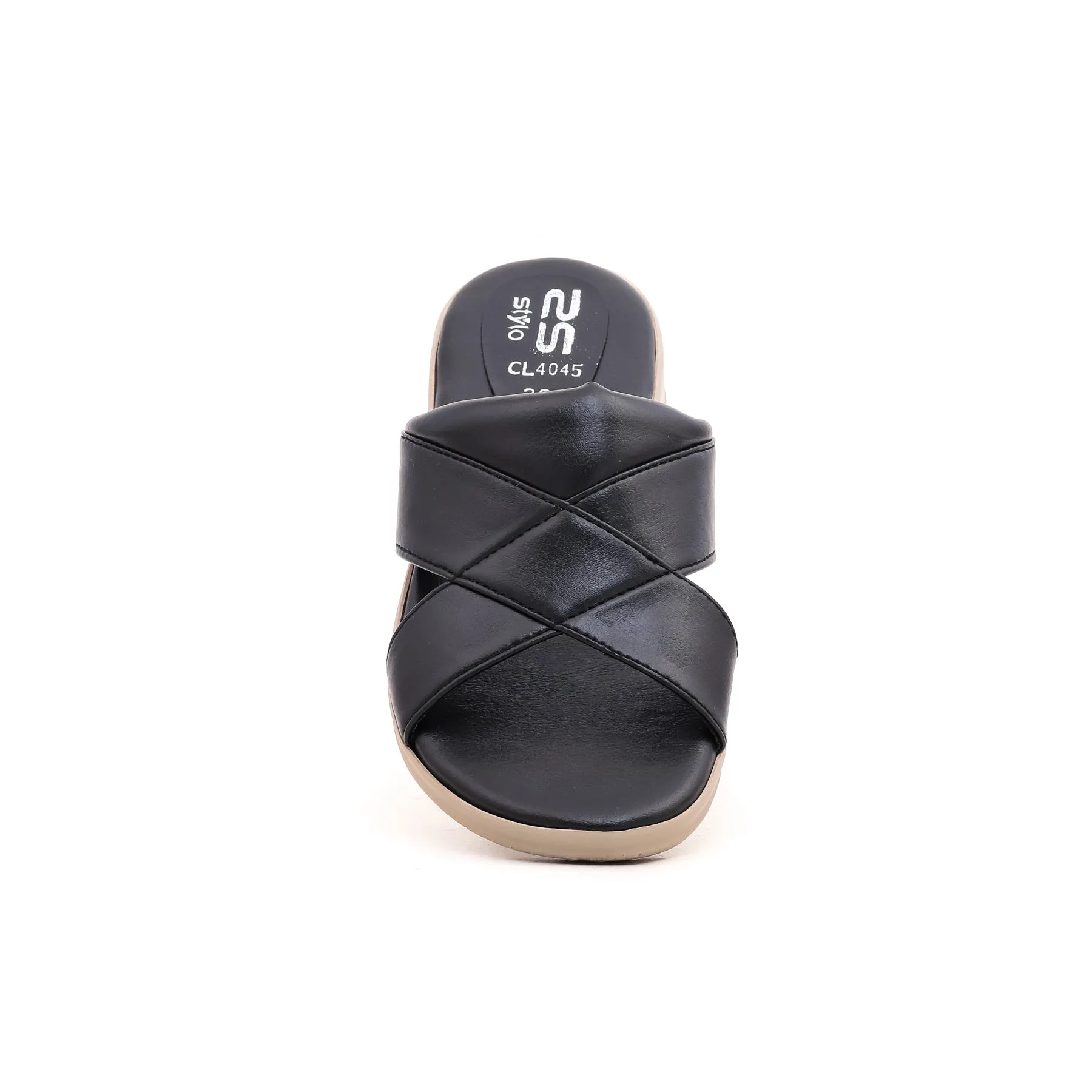 Black Casual Slipper CL4045