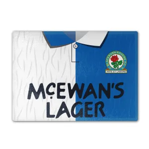 Blackburn Rovers 1992 Home Chopping Board