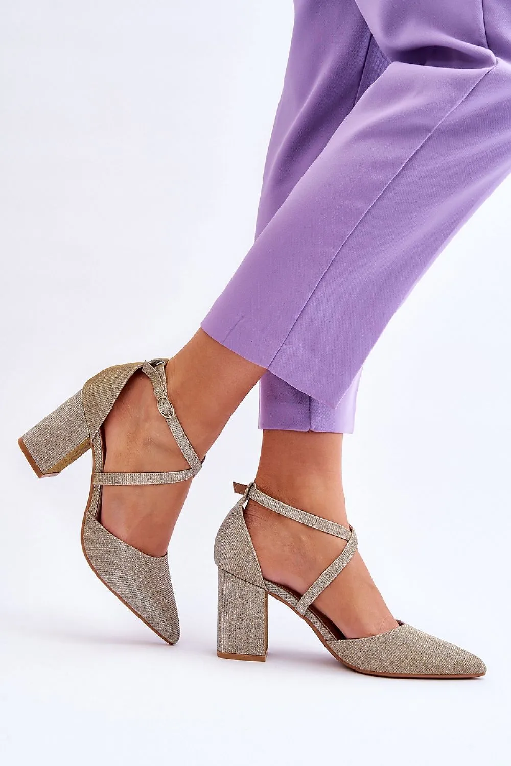 Block heel pumps model 181455 Step in style