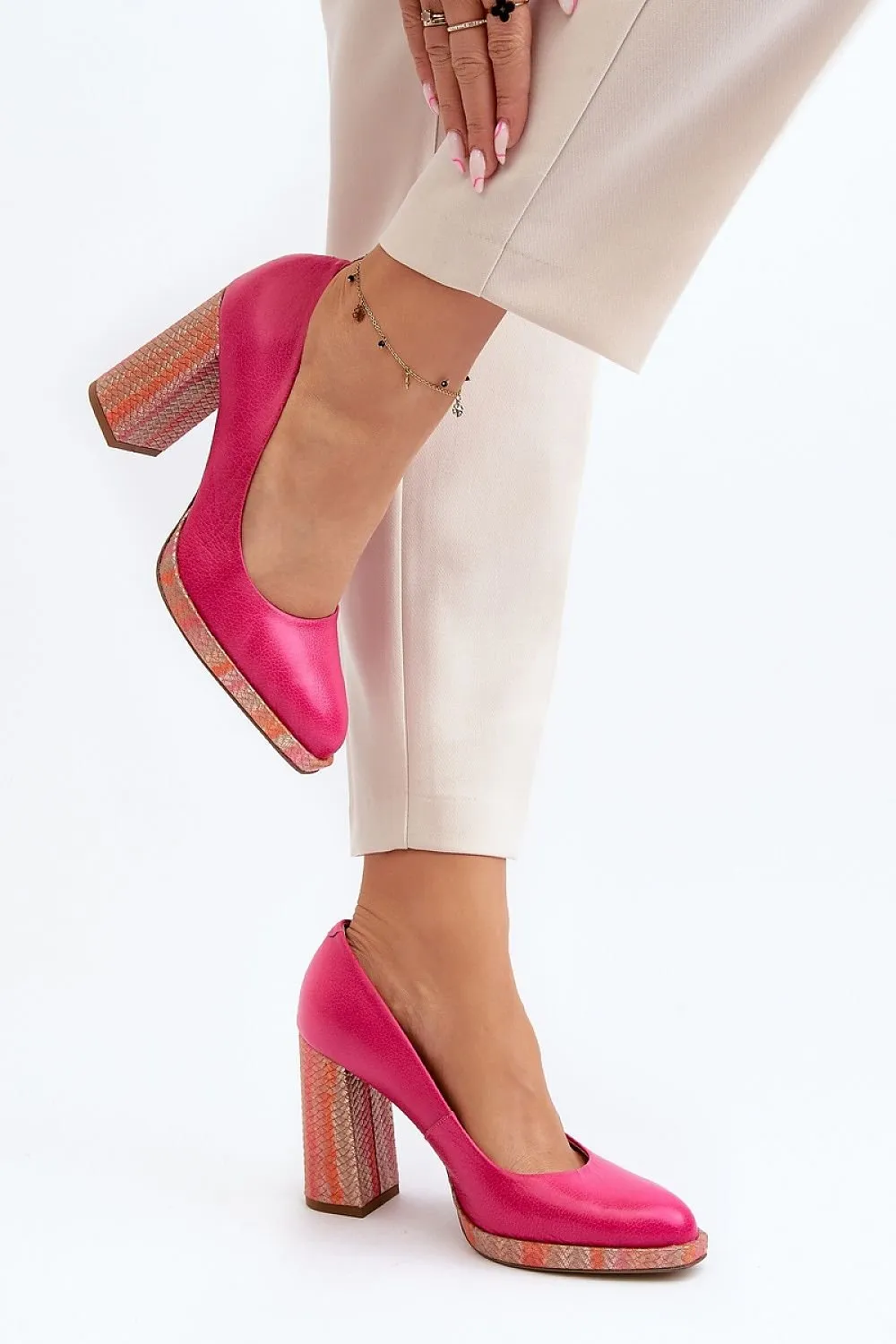 Block heel pumps model 192296 Step in style