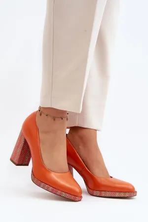 Block heel pumps model 192297 Step in style