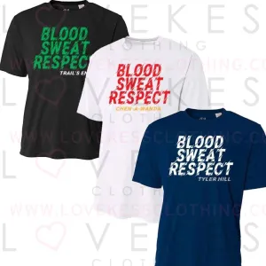 Blood Sweat Respect Camp T-Shirt