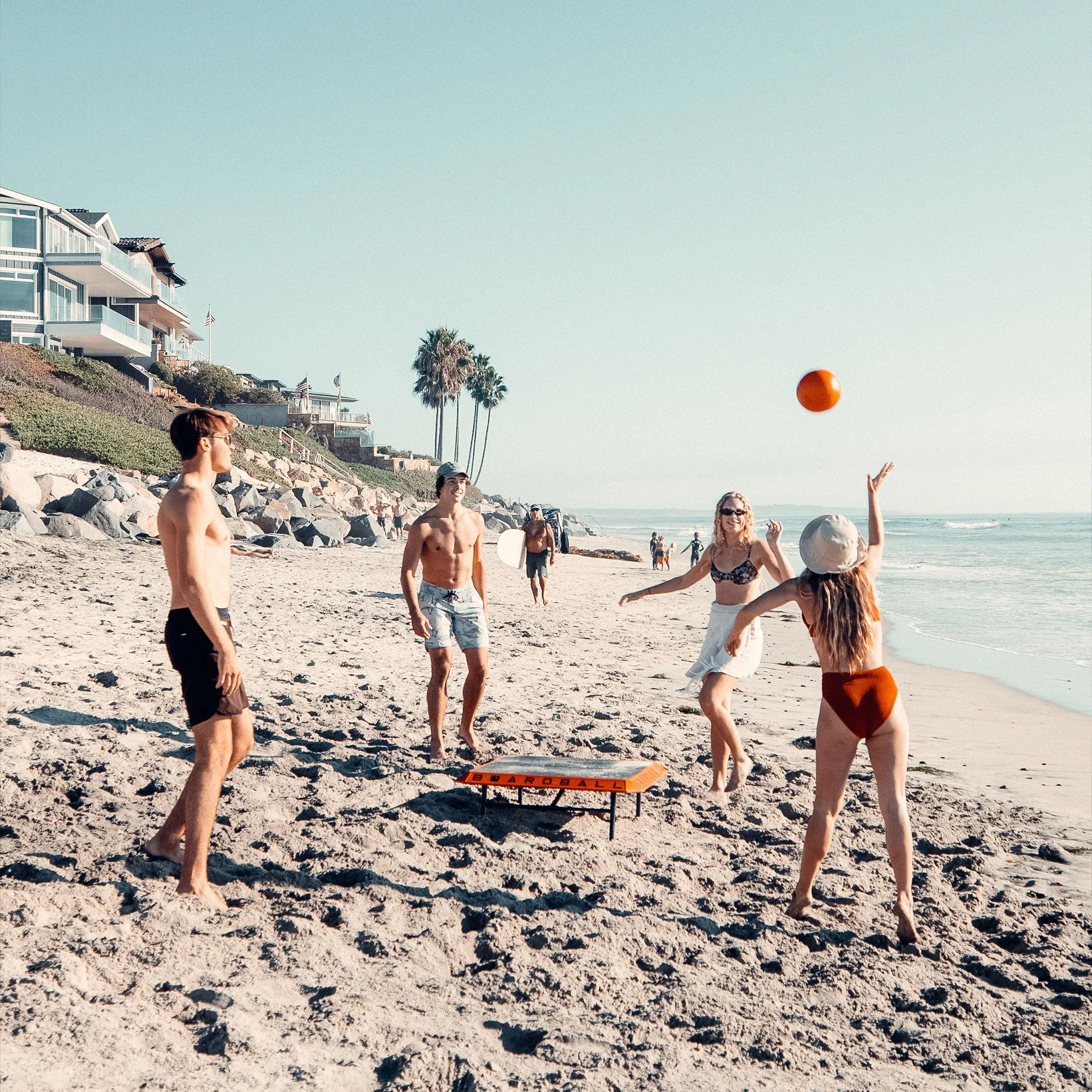 Boardball Sport Boardball Set with Board, Volleyball, and Hand Pump (For Parts)