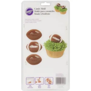 Candy Mold Football 6 Cavity (1 Design)