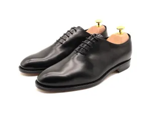 Capital Men's Calf Leather Wholecut Oxford Shoes - Black