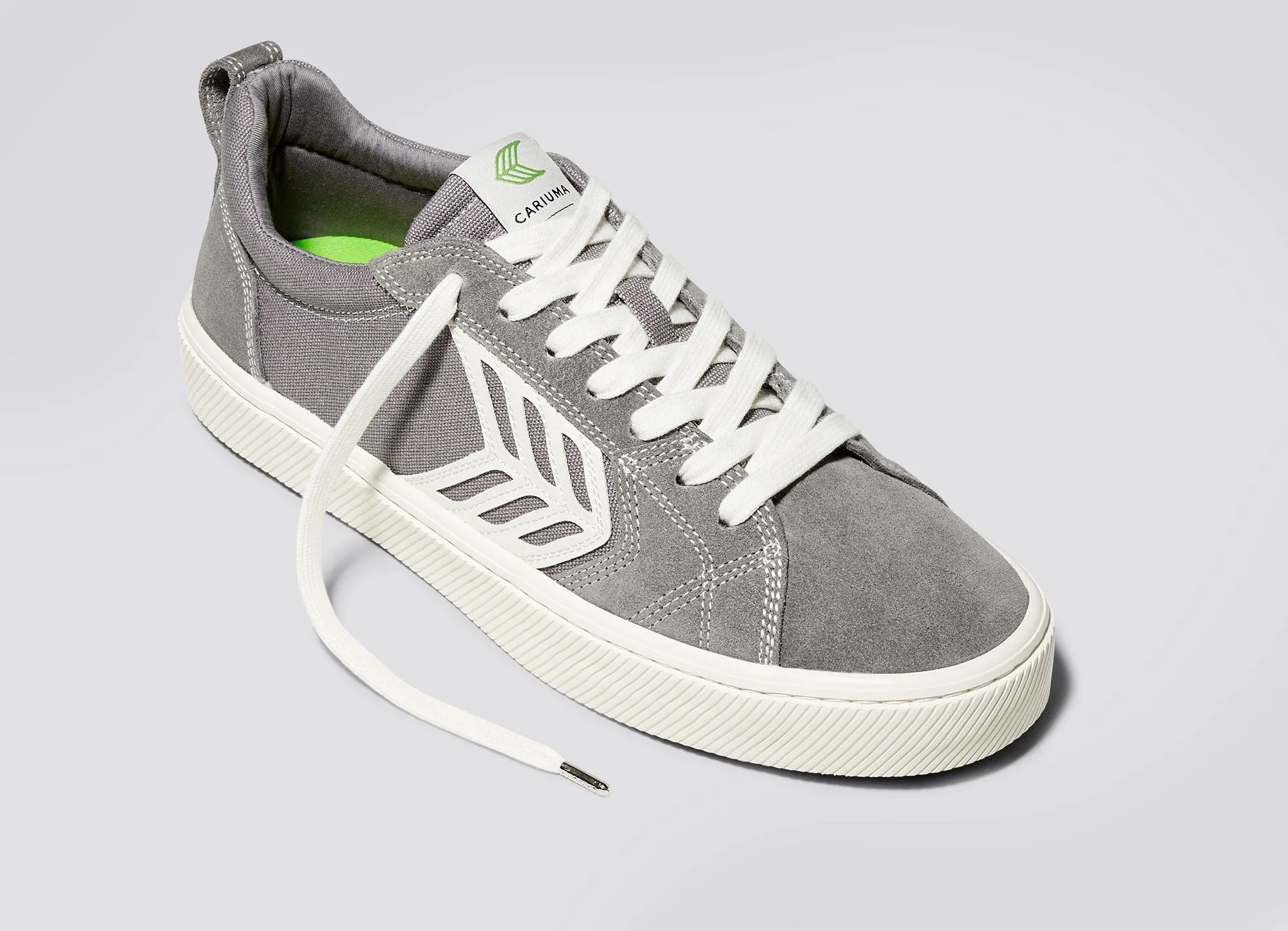 Cariuma Shoes Catiba Pro Charcoal Grey Contrast Ivory