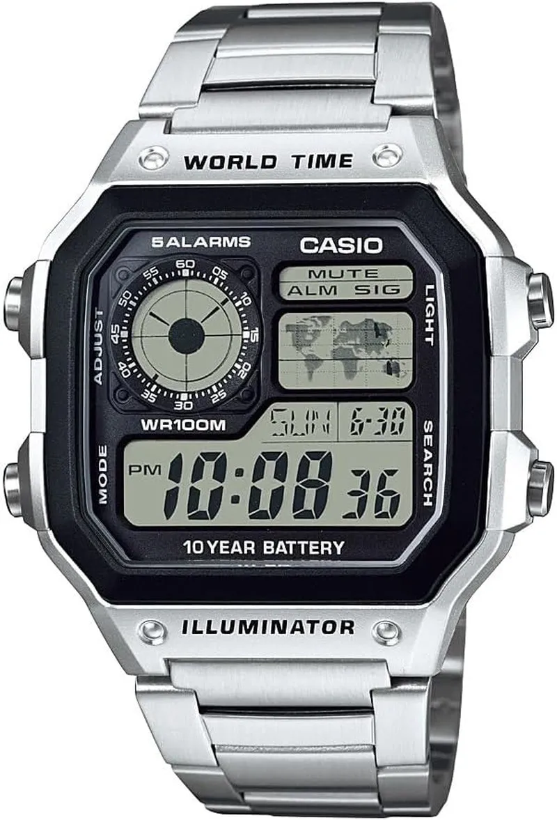 Casio AE1200WH Series Men’s Digital Watch