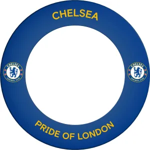 Chelsea Football Dartboard Surround - Official Licensed - Chelsea FC - S2 - Pride Of London - Yellow