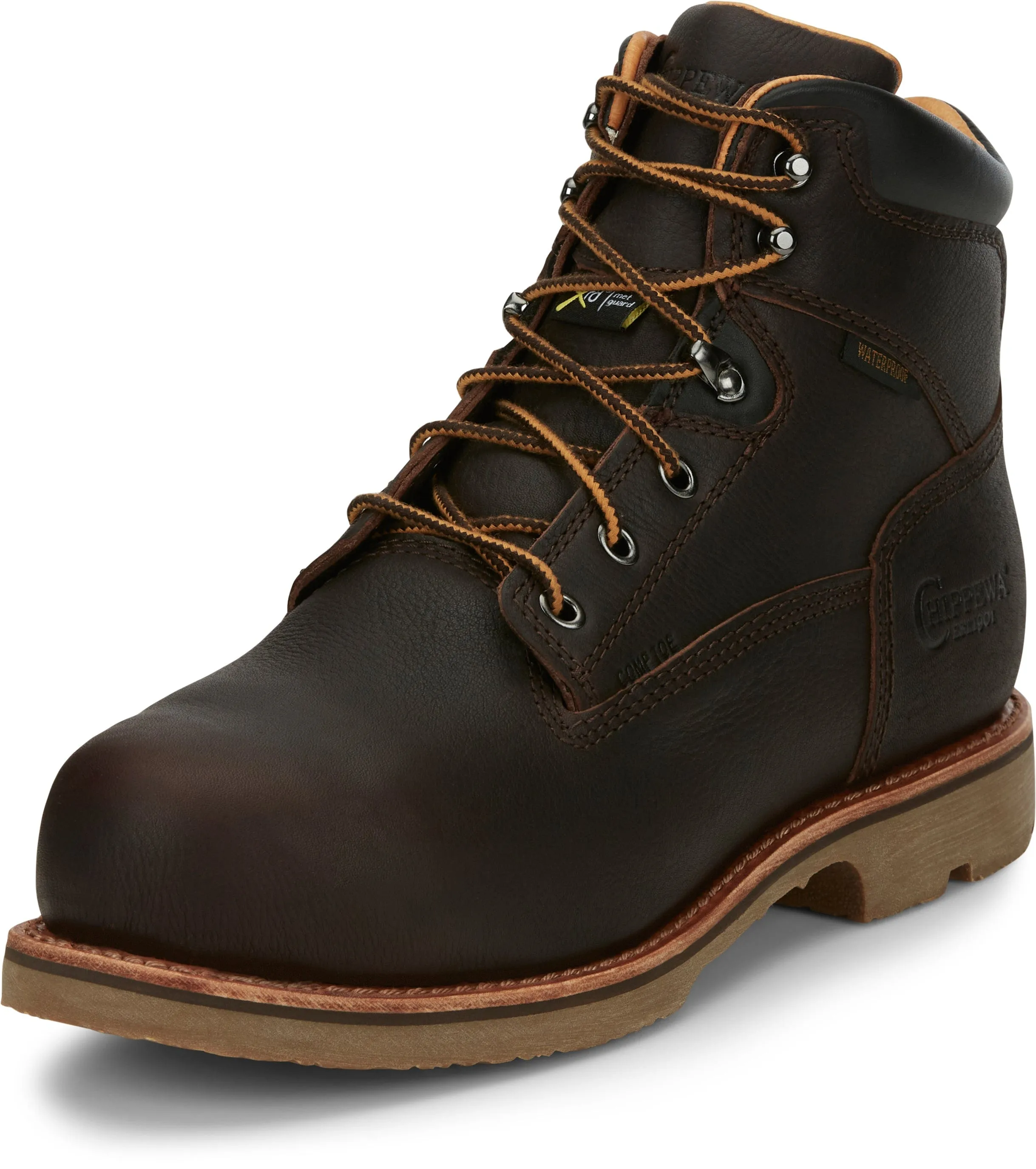 Chippewa Men's Serious  Waterproof Comp Toe Met Guard Puncture-Resisting Work Boots 72301