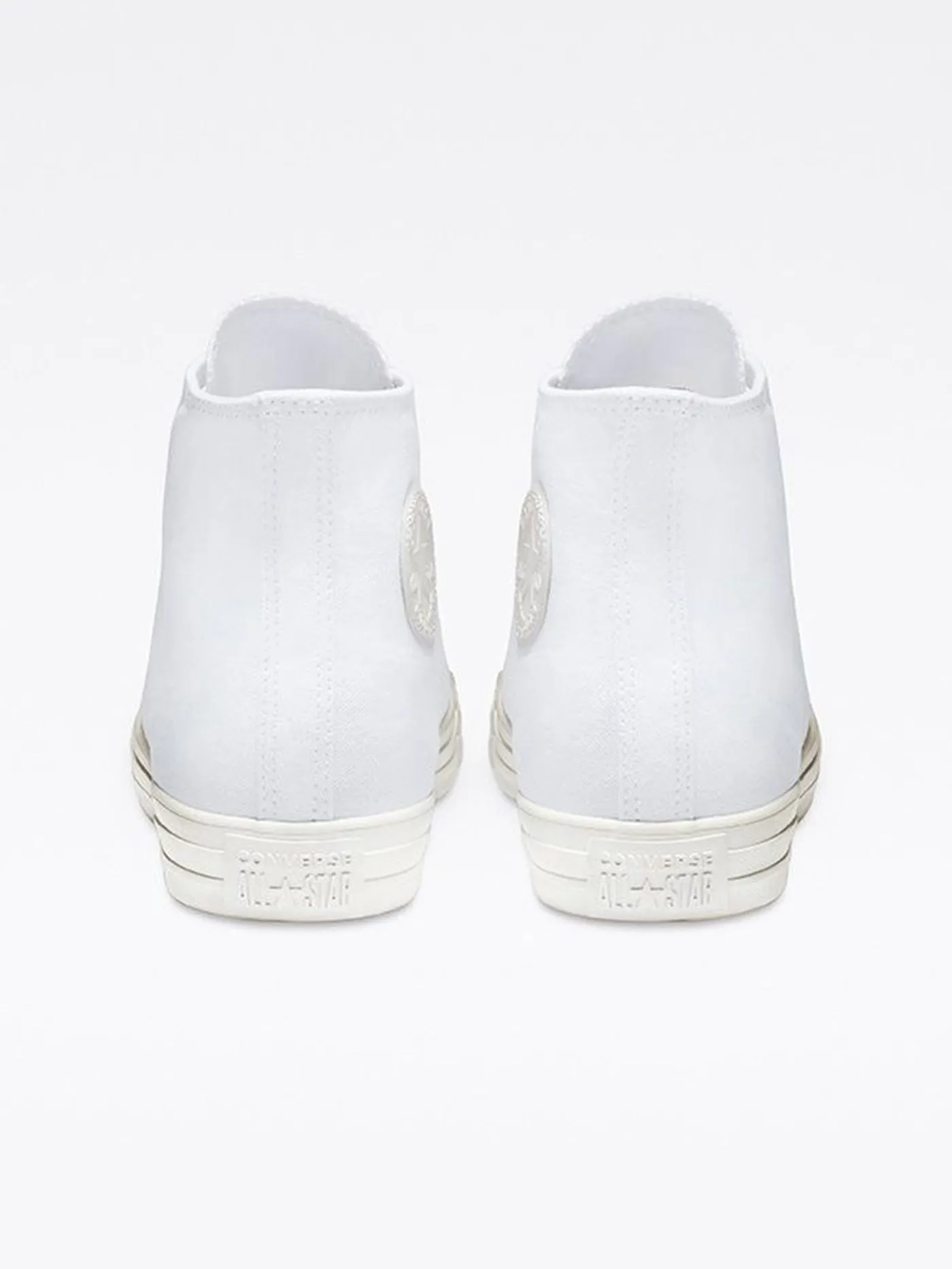 Chuck Taylor All Star Canvas Hi White Monochrome Shoes