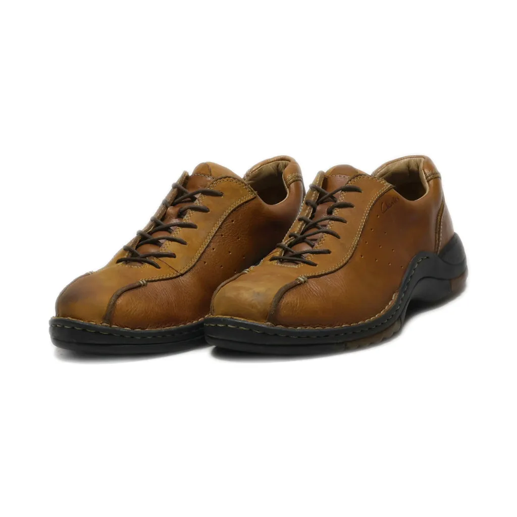 Clarks Casual Lace Ups Leather Brown Colour For Men