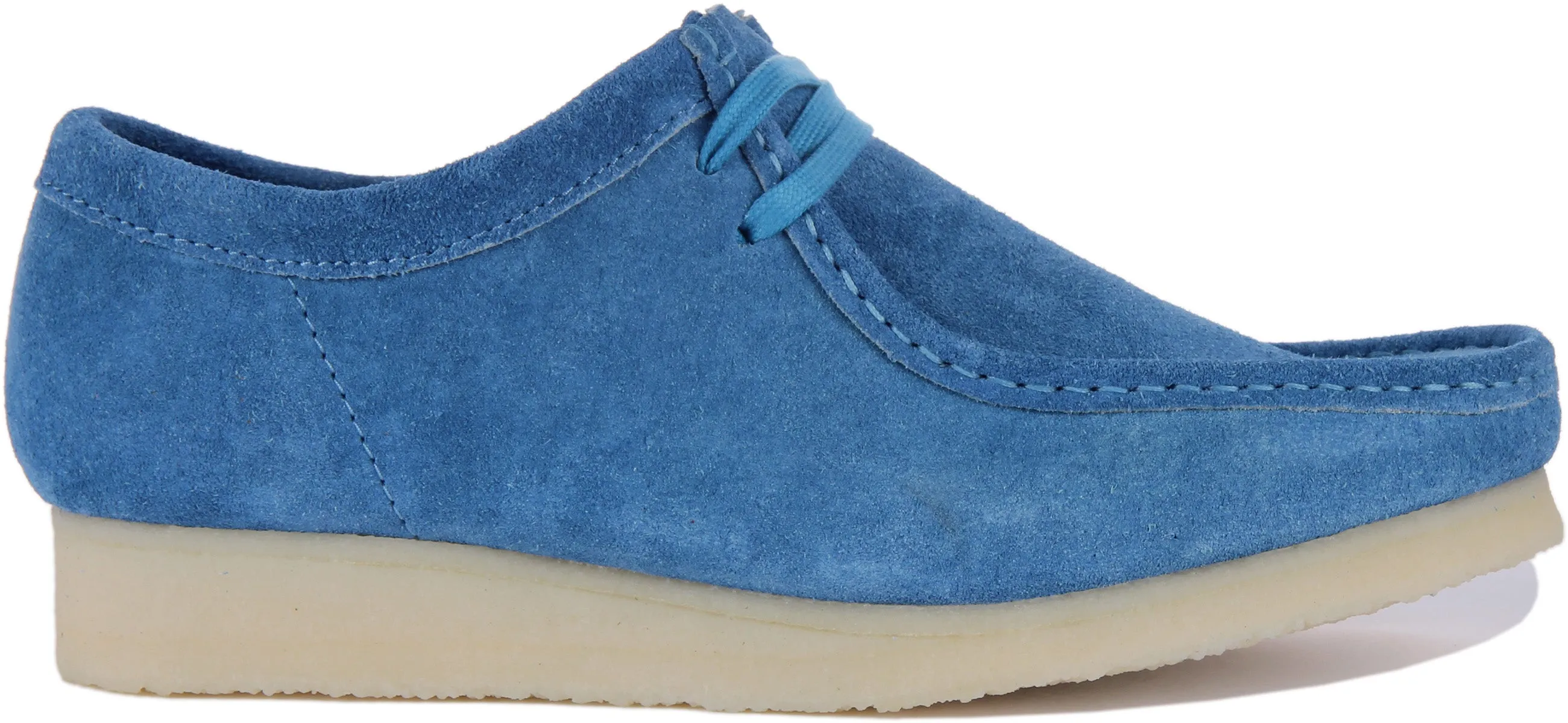 Clarks Originals Wallabee In Blue For Men