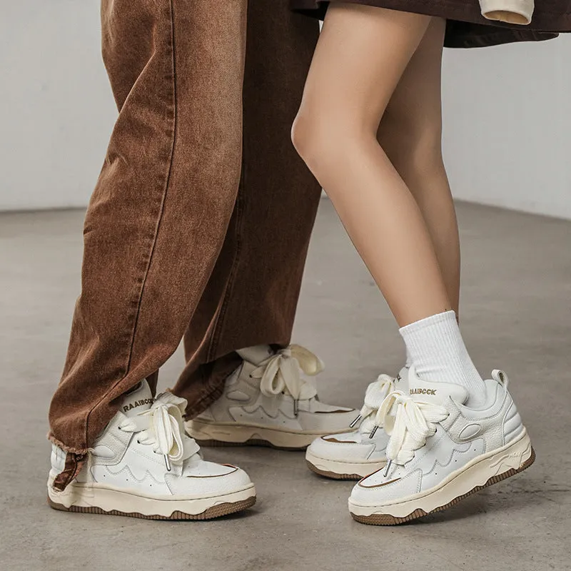 Cream Puff-100 Flat Sneakers