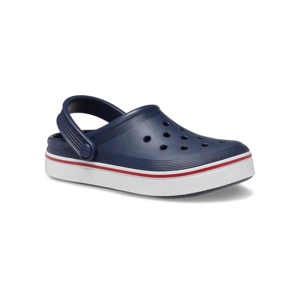 CROCS OFF COURT CLOG NAVY/PEPPER - KIDS