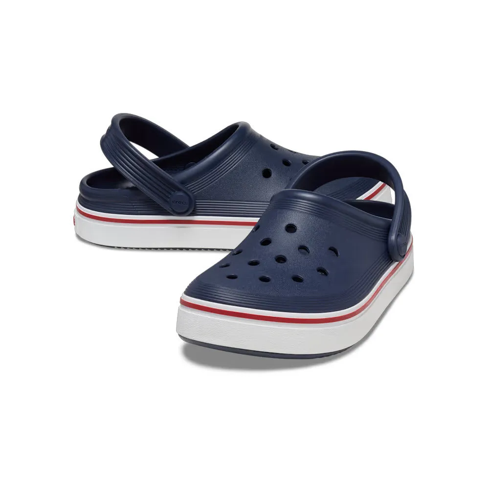 CROCS OFF COURT CLOG NAVY/PEPPER - KIDS