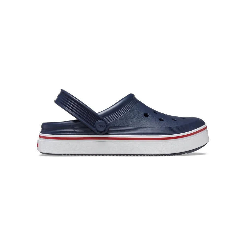 CROCS OFF COURT CLOG NAVY/PEPPER - KIDS