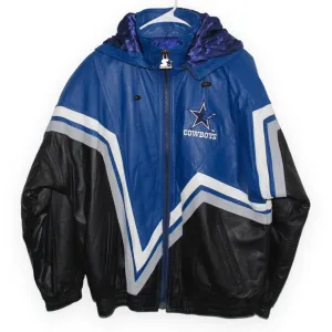 Dallas Cowboys Pro Line Starter Leather Jacket (L)