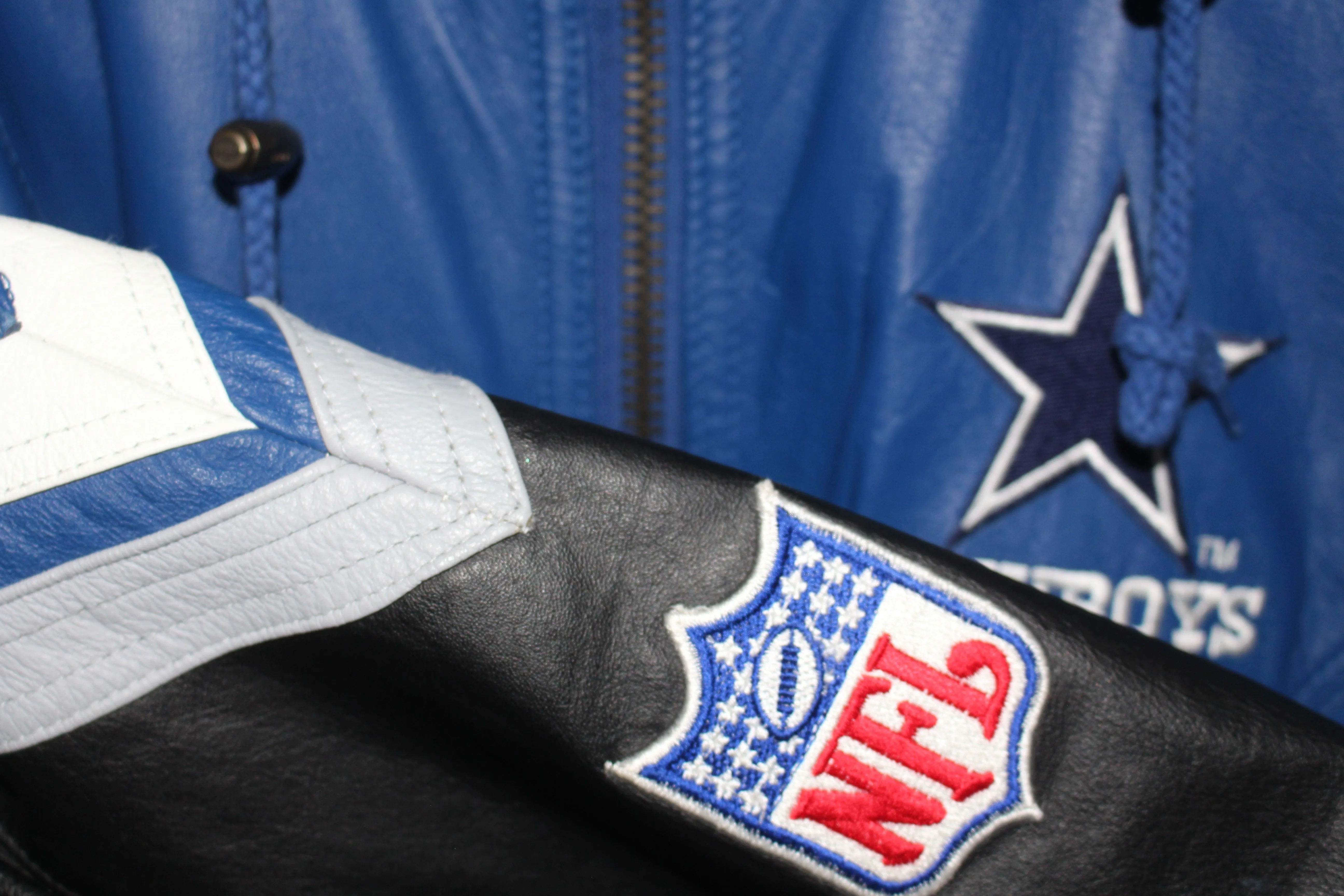 Dallas Cowboys Pro Line Starter Leather Jacket (L)