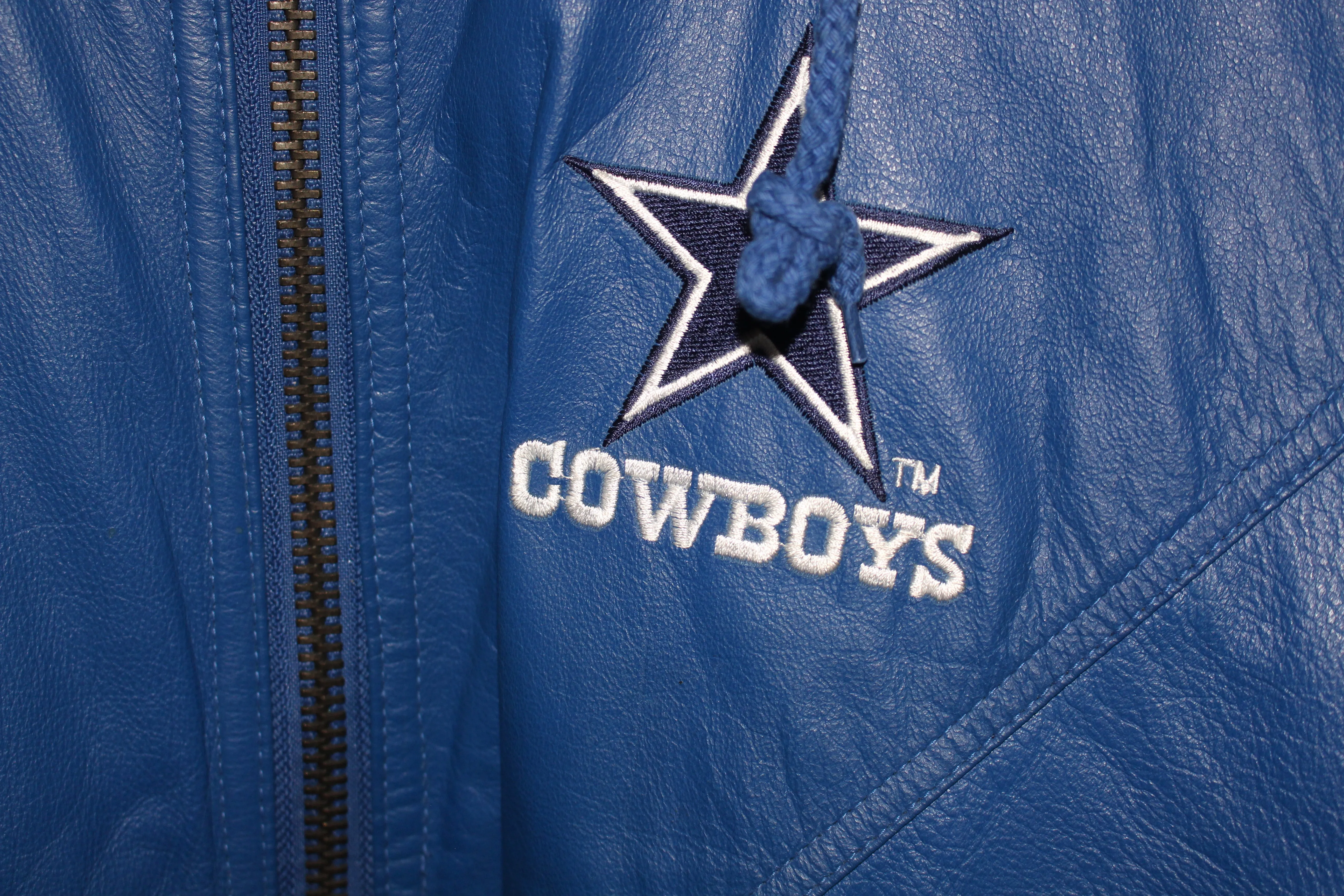 Dallas Cowboys Pro Line Starter Leather Jacket (L)