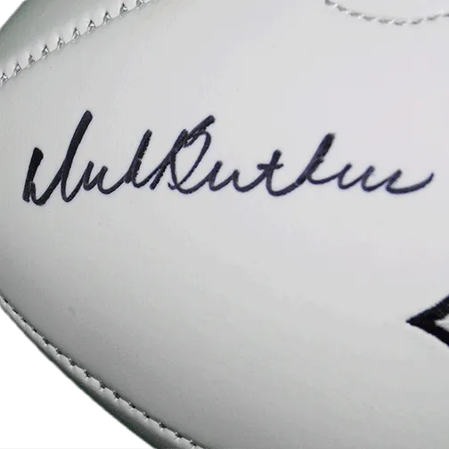 Dick Butkus Autographed Chicago Bears Logo Football (JSA)